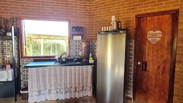 Chalet, 1 kamar tidur, patio, pemandangan kebun | Interior