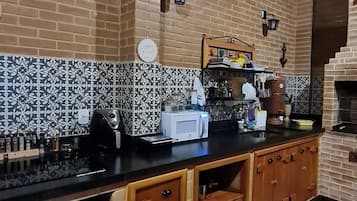 Chalet, 1 kamar tidur, pemandangan kebun | Tempat makan