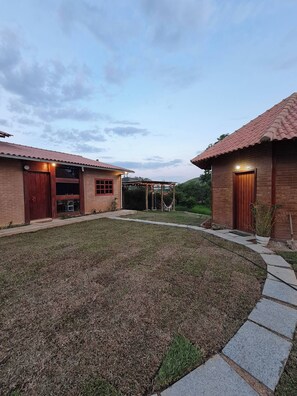 Chalet, 1 chambre, vue sur le jardin | Terrain de lâhĂ©bergement