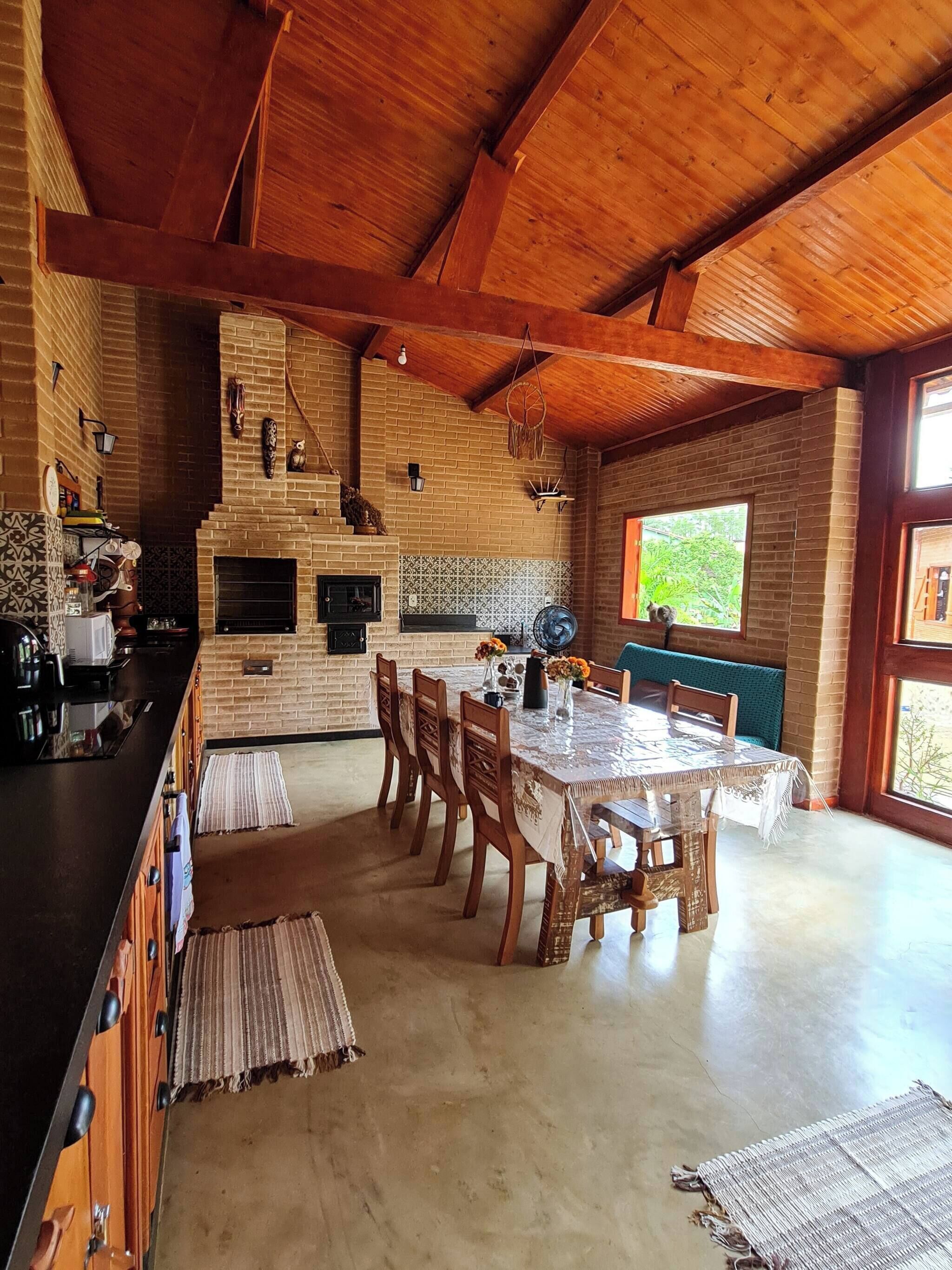 Chalet, 1 Bedroom, Garden View | Tempat makan