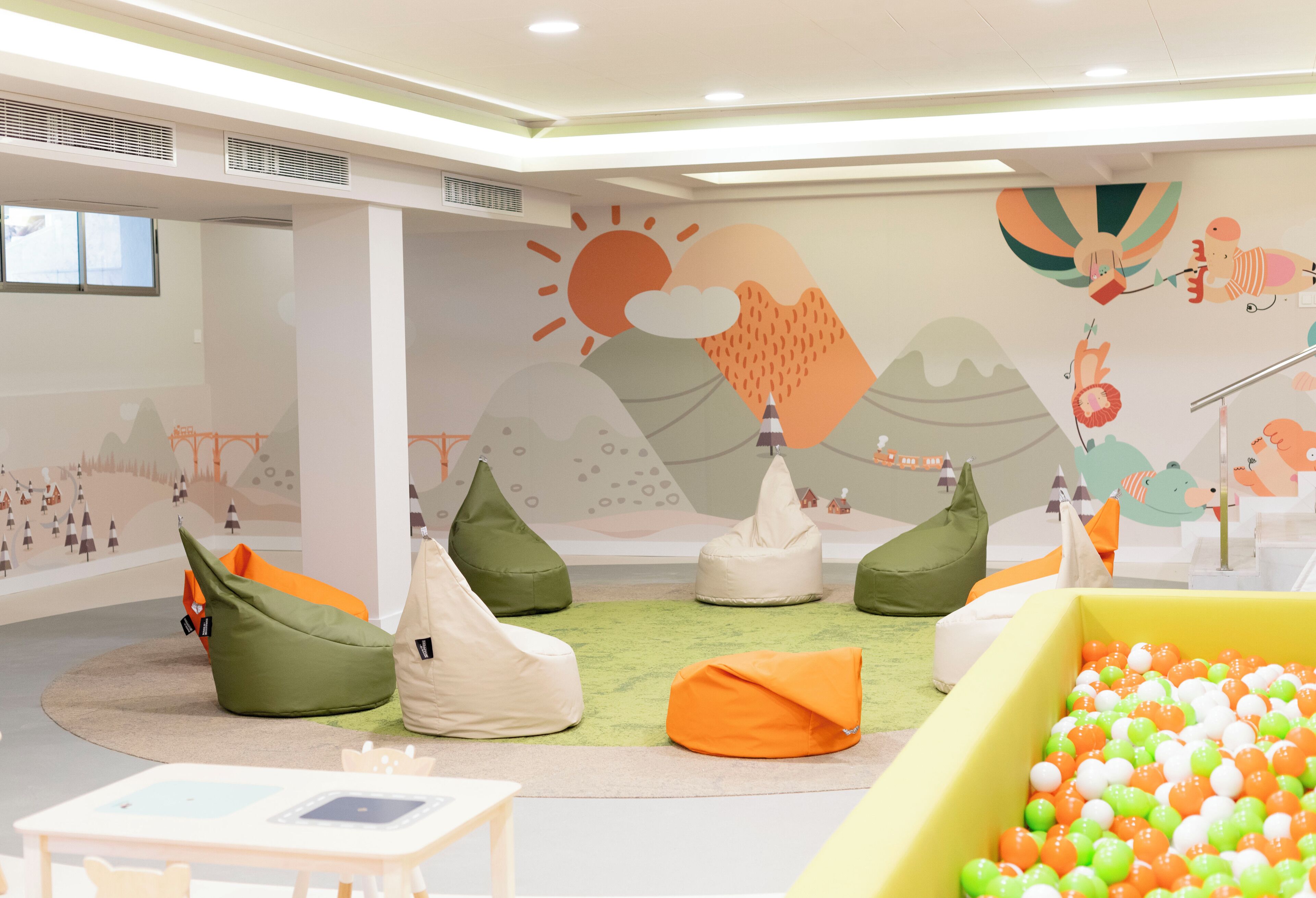 Aire de jeux - intérieure