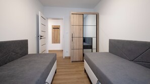 Appartement | 2 slaapkamers, een strijkplank/strijkijzer, gratis wifi
