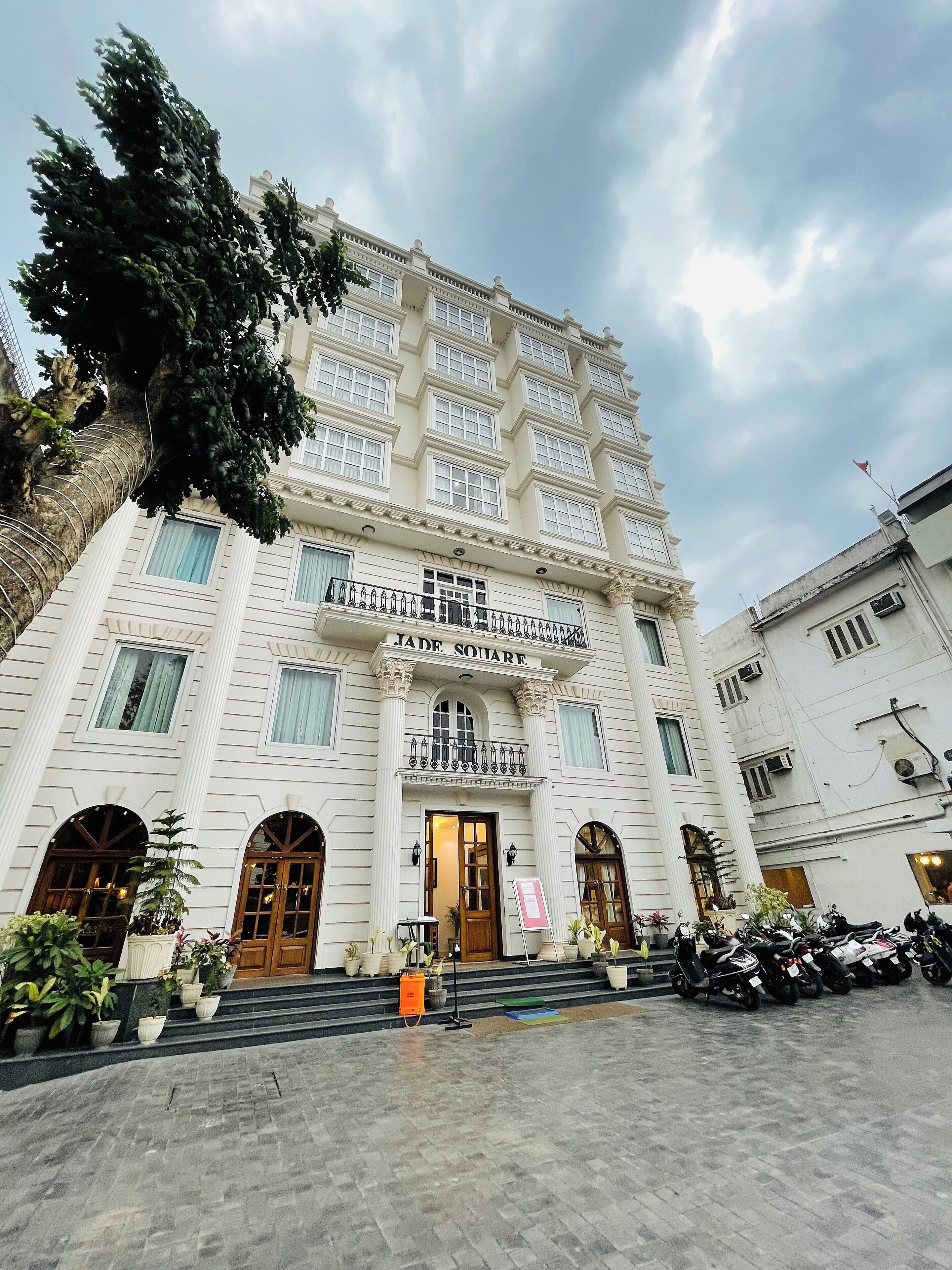 Fachada de la propiedad