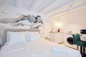 Estúdio | Wi-Fi de cortesia, roupa de cama