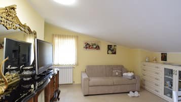 Villa, Hill View | Living area | Flat-screen TV