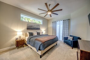 3 chambres, bureau, fer et planche à repasser, accès au Wi-Fi (inclus)