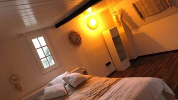 5 bedrooms, WiFi, bed sheets