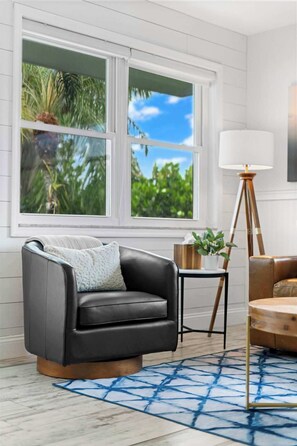 TV, libri, impianto stereo, studio