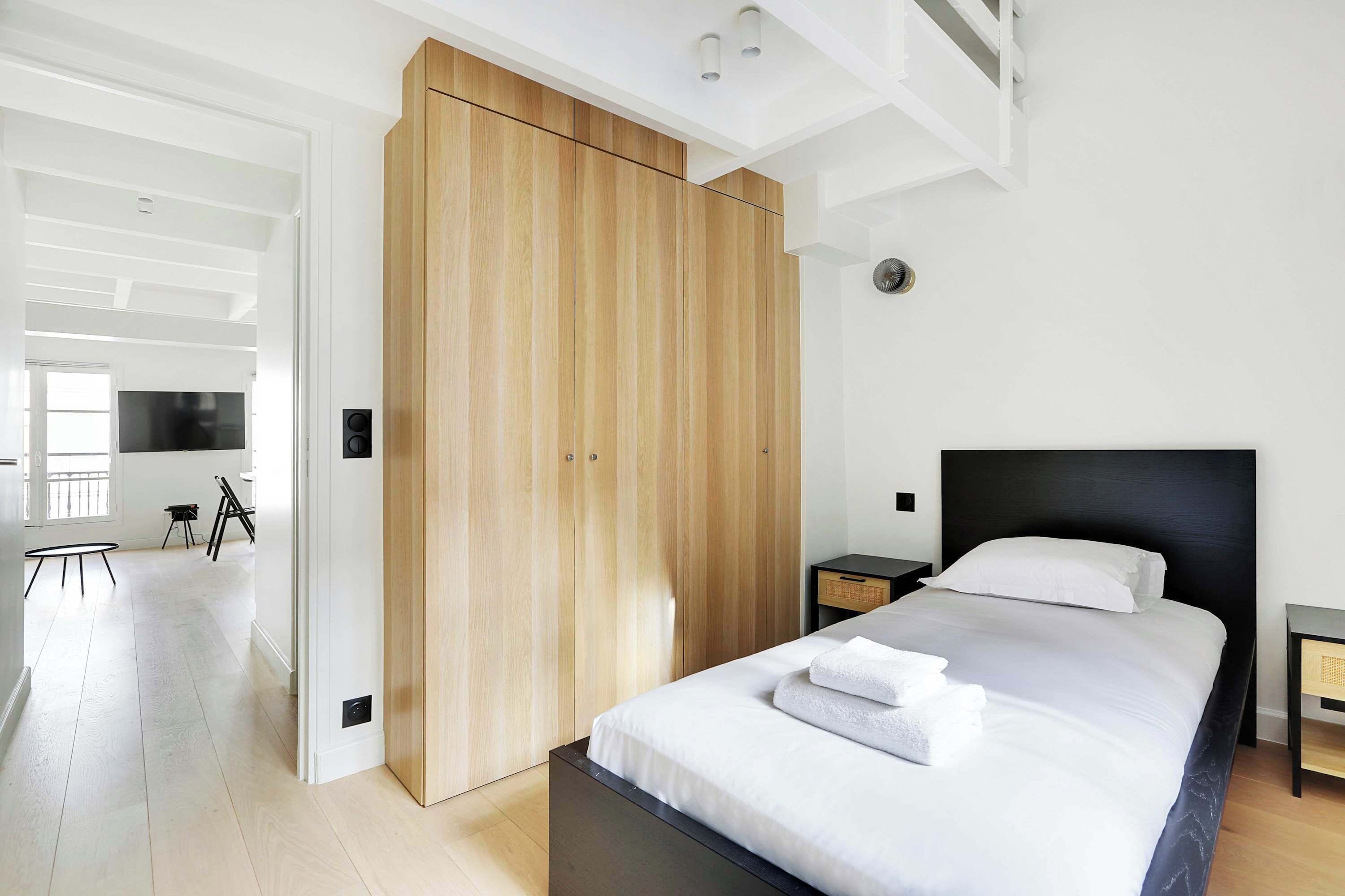 2 chambres, Wi-Fi, literie fournie