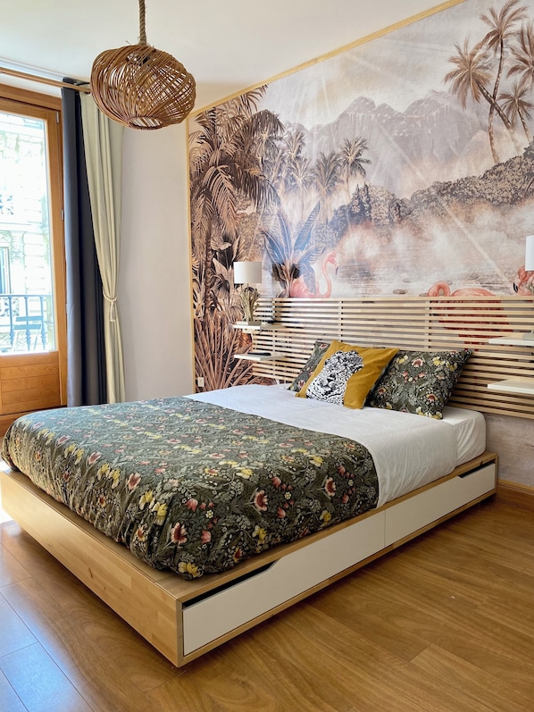 1 phòng ngủ, nệm cao su hoạt tính (memory foam), phòng cách âm