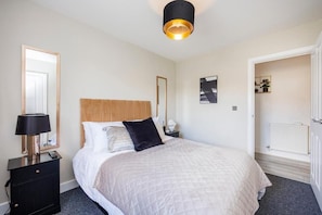1 bedroom, iron/ironing board, travel crib, free WiFi