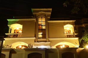 Fassade der Unterkunft