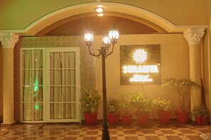 Entrée de l’hébergement