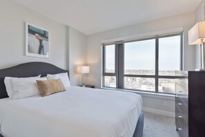 2 bedrooms, desk, iron/ironing board, WiFi - Private Apt Downtown (Quincy)