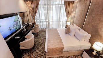 Executive Süit | 1 yatak odası, güneşlik/perde, ses yalıtımı, ütü/ütü masası
