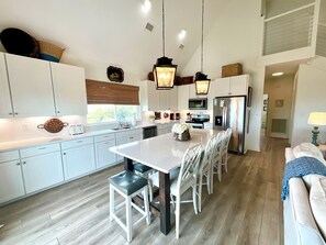 Fridge, microwave, oven, stovetop - Great Views!  Gorgeous Home in Surfside (Gulf Shores)