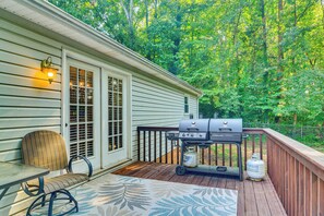 House (3 Bedrooms) | Interior - Private Yard & Deck: High Point Home Base! (High Point)