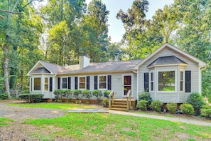 House (3 Bedrooms) | Interior - Private Yard & Deck: High Point Home Base! (High Point)