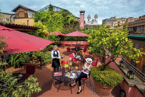 Rooftop terrace - The Inn at the Spanish Steps Exclusive Collection - Roberto Di Rienzo (Rome)