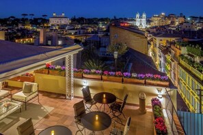 The Pearl | Terrace/patio - The Inn at the Spanish Steps Exclusive Collection - Roberto Di Rienzo (Rome)