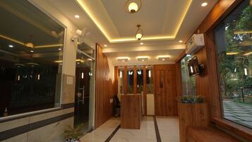 Interior entrance