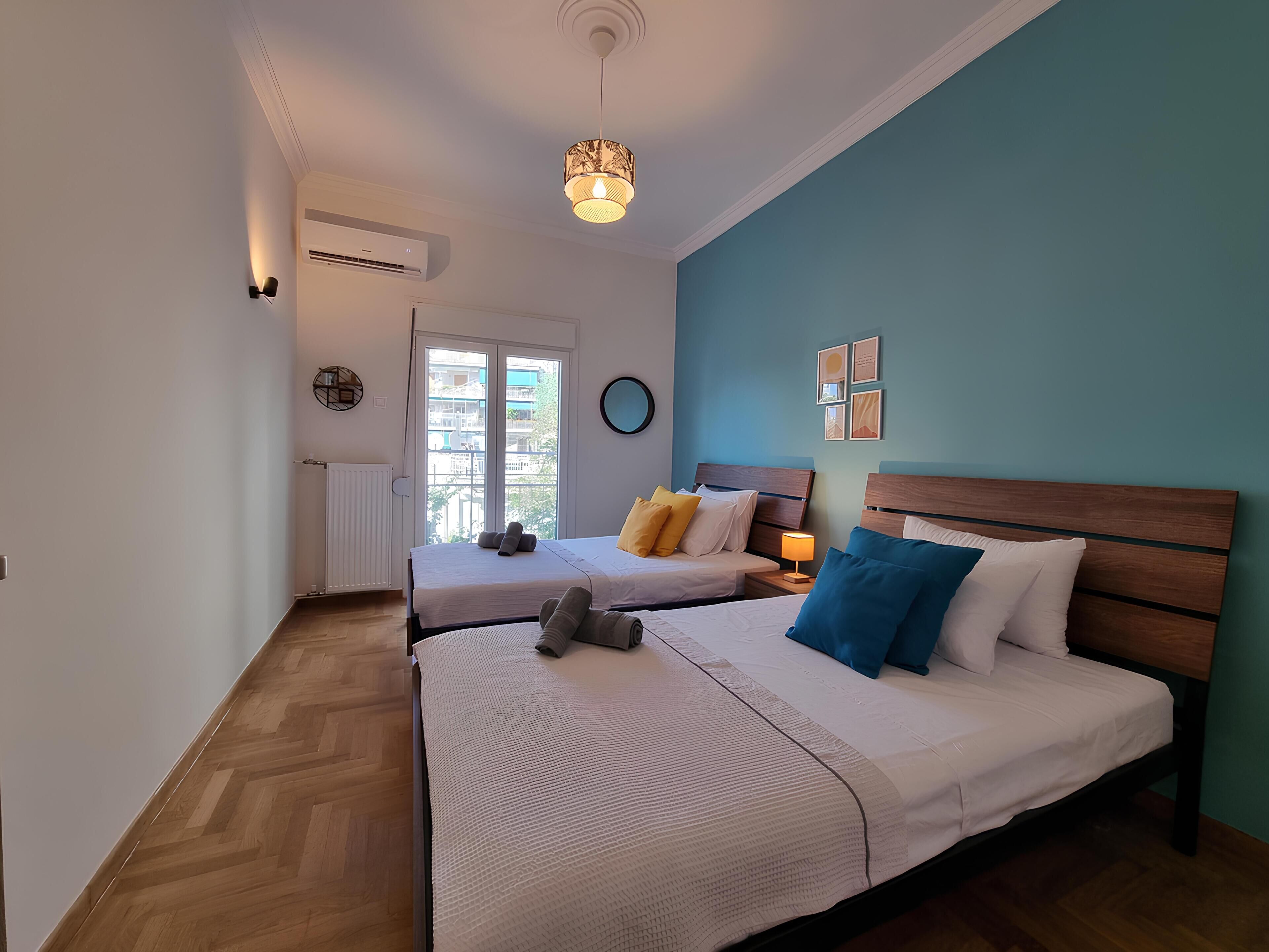 2 chambres, fer et planche à repasser, lit parapluie, Wi-Fi