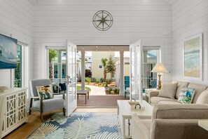 Smart TV, table football, stereo - Margarita Sunrise Surf Bungalow 5! Best Pool & Beach! 2 Beach Chairs & Wagon! (Panama City Beach)