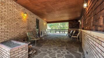 Chaumière, 3 chambres | Terrasse/patio