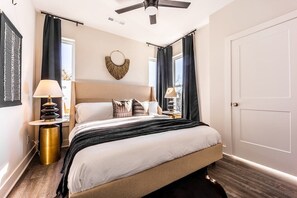 4 chambres, accès au Wi-Fi (inclus), literie fournie