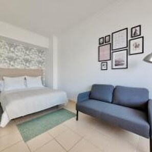 1 bedroom, iron/ironing board