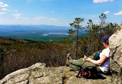 Magical Log Home Trailside at Pleasant Mnt Ski Resort  Great Mnt Views