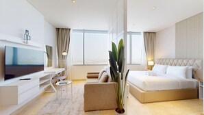 1 間睡房、熨斗/熨衫板、免費 Wi-Fi、床單