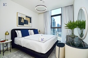 Standard Apartment | Soundproofing, iron/ironing board, free WiFi - 2bedroom Apt in Burj Crown (Dubai)