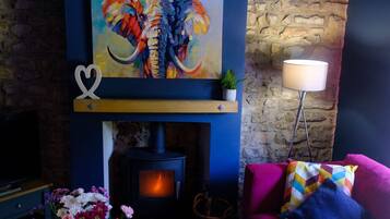 42-inch LED TV with cable channels, Netflix, streaming services