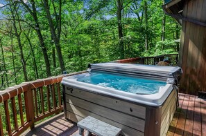 Baignoire à remous extérieure
