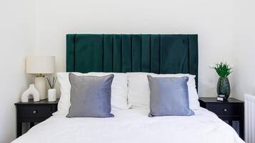 2 bedrooms, iron/ironing board, travel crib, free WiFi