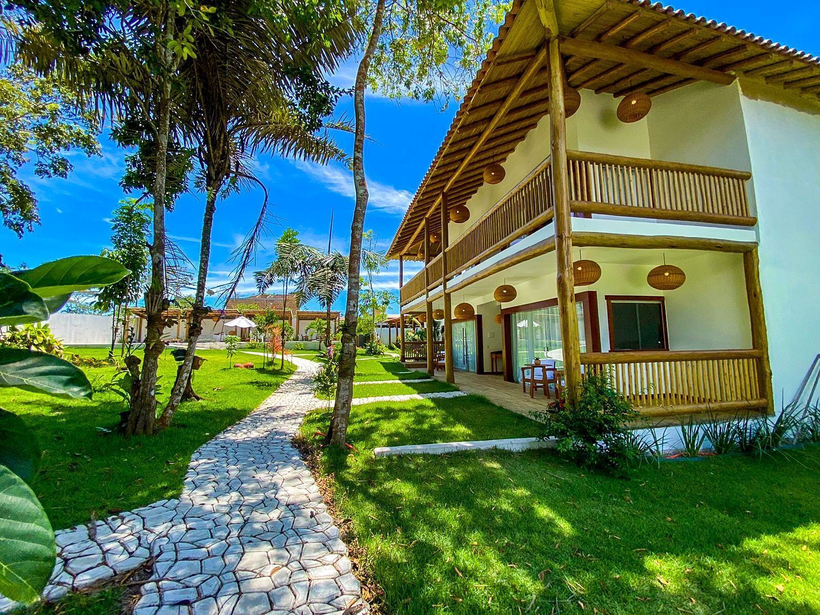 Fachada de la propiedad