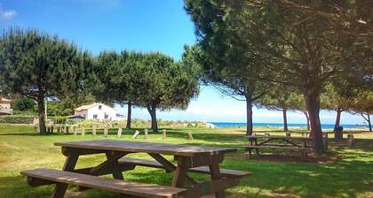 grand appartement de type T4 avec terrasse proche des plages et d'une ville
