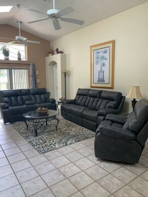 Área de sala de estar