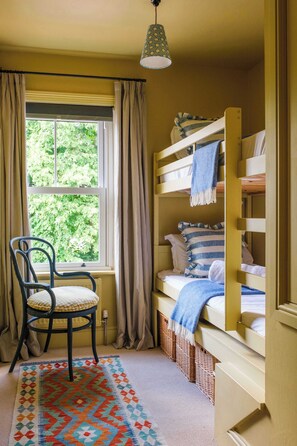 5 bedrooms, iron/ironing board, travel cot, WiFi