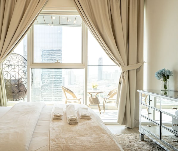 Deluxe Apartment, Balcony, City View - Aya - Elegant 1BR Retreat In The Heart Of JVC (Dubai)