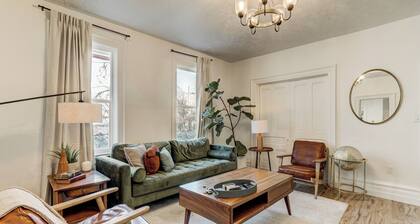 Stylish & Historic Home in SLC WIFI-Tesla Charger-blocks away from Delta Center