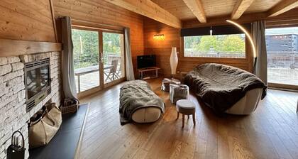 Chalet, ski lifts base, sauna, terrace, balcony, fireplace or stove, tv, 160m², Villard de Lans