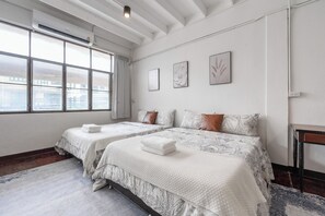 4 bedrooms, in-room safe, iron/ironing board, free WiFi