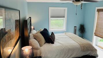 2 chambres, Wi-Fi, literie fournie