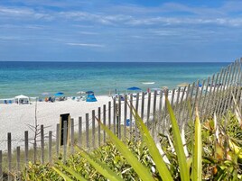 Beach nearby, white sand