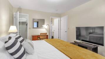 3 chambres, fer et planche Ă repasser, Wi-Fi, draps fournis