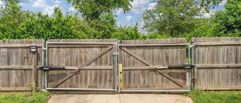 Enceinte de l’hébergement