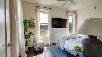 1 chambre, fer et planche à repasser, Wi-Fi, draps fournis