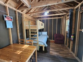 Cabin, Multiple Beds, Shared Bathroom | Desk, free WiFi